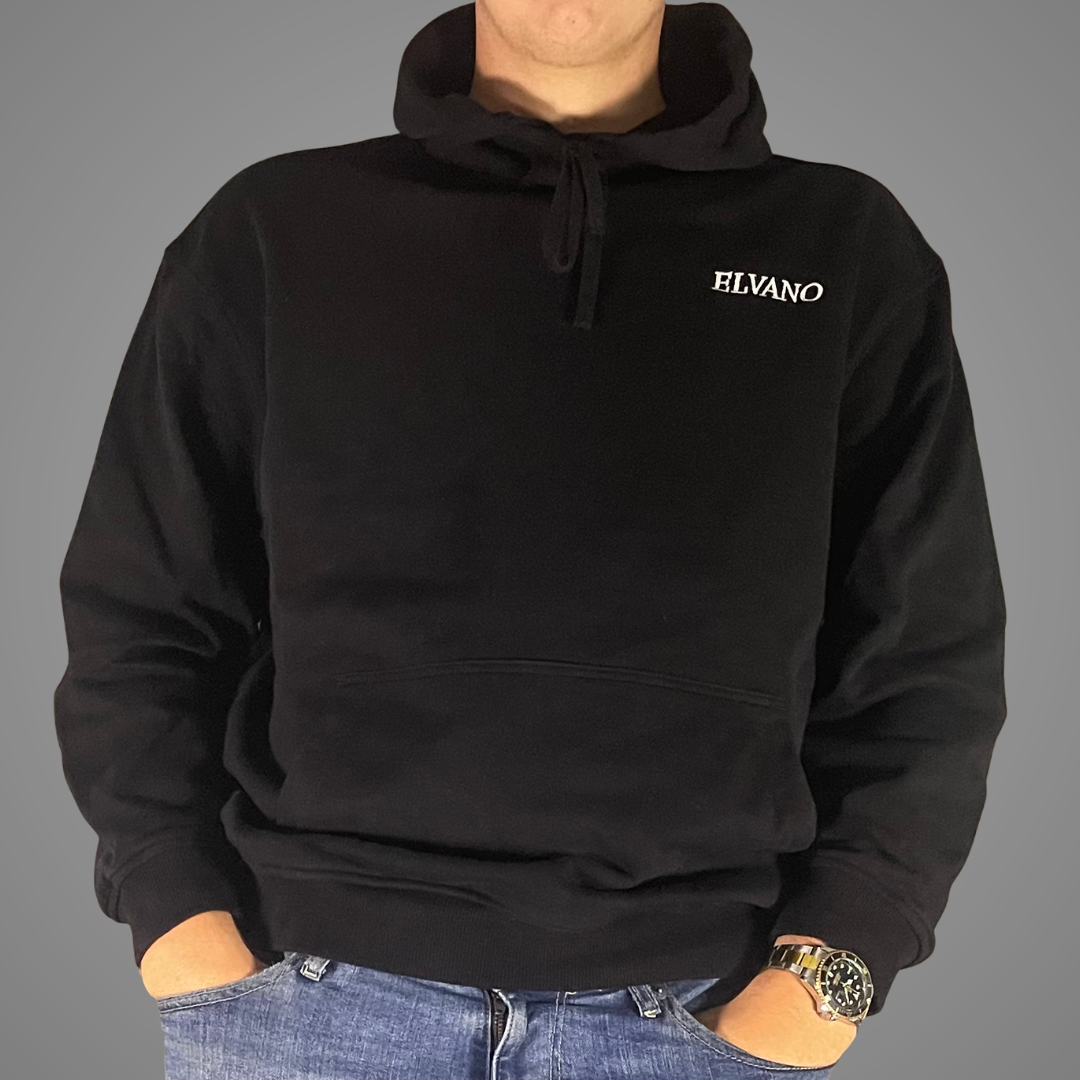 ELVANO Refined Relaxed Hoodie β Pre-order